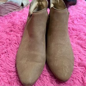 Paul Green Suede Booties  Size 9.5 (7.5 UK)